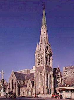 Christ Church Cathedral, Christchurch, New Zealand