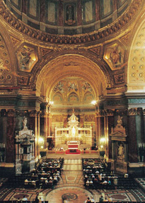 St Stephen's Basilica (St Istvan Bazilika), Budapest, Hungary