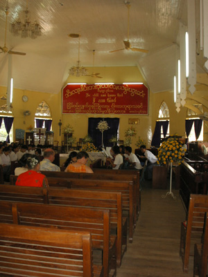 Brayton Memorial Chapel Yangon, Myanmar