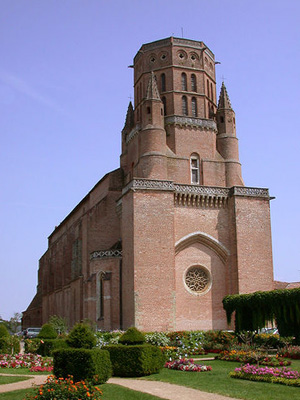 Cathédrale de Saint-Alain, Lavaur, Tarn, France