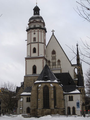 Thomaskirche, Leipzig Exterior