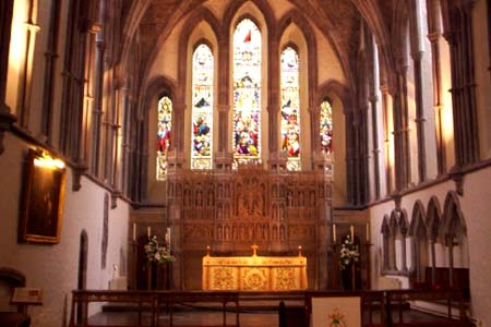 Brecon Cathedral, Wales (Interior)