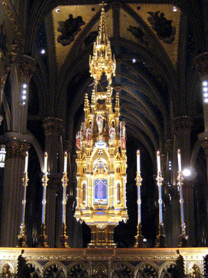 Sacred Heart Basilica, Notre Dame, IN (high altar)