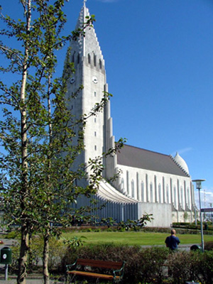 Hallgrimskirkja, Reykjavik, Iceland (Exterior)