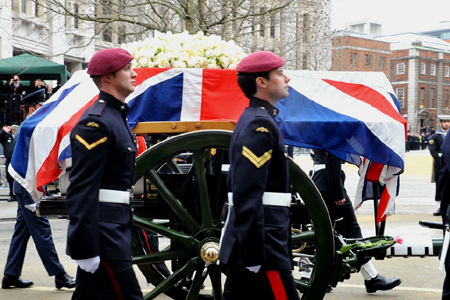 Thatcher Funeral (Coffin) height=