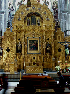 Metropolitan Cathedral, Mexico City (Altar of Forgiveness)