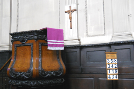 St Mary le Strand, London (Pulpit)
