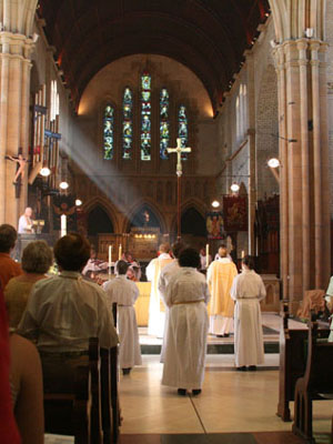Christ Church Cathedral, Newcastle, NSW (Interior)