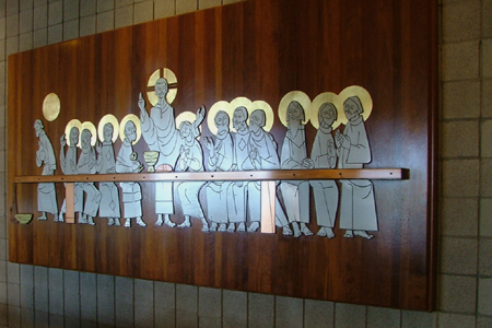 Prince of Peace Abbey, Oceanside, CA (Last Supper)
