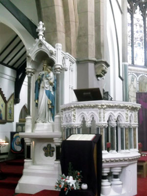 Our Lady Star of Sea, Seacombe (Pulpit)