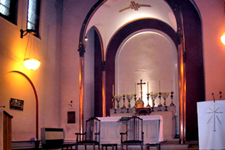 St Bernadette, Allerton (Interior)