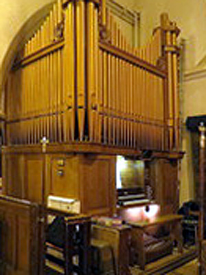 St Paul, Charlestown (Organ)