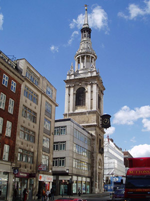 St Mary le Bow, Cheapside (Exterior)