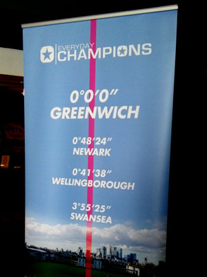 Everyday Champions, Greenwich (Sign