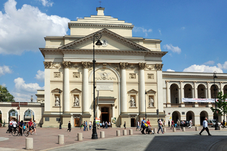 St Anne's, Warsaw (Exterior)