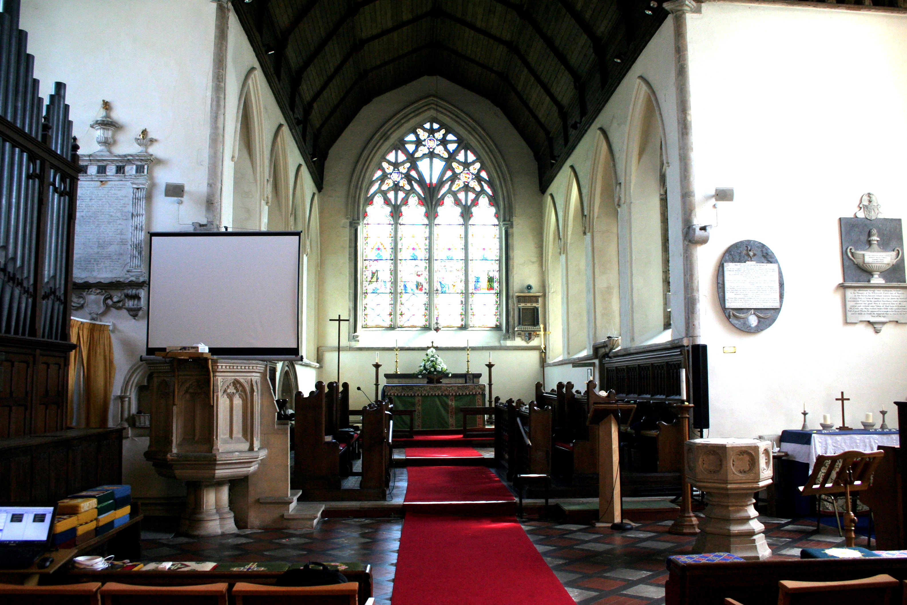 St Mary's, Chartham (Interior)