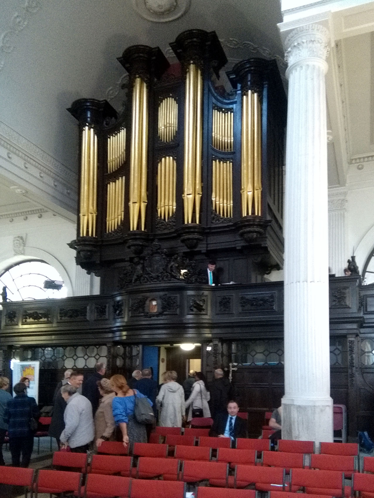 St Mary-at-Hill, London (Organ)