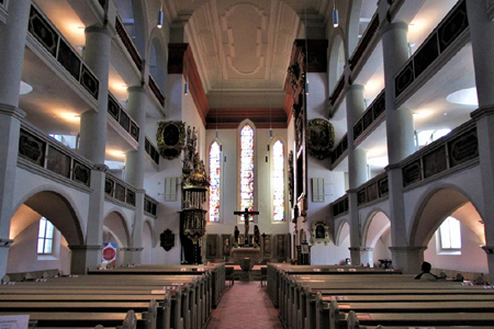 Georgenkirche, Eisenach, Germany (Interior)