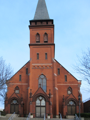 St Raphael's, Long Island City (Exterior)