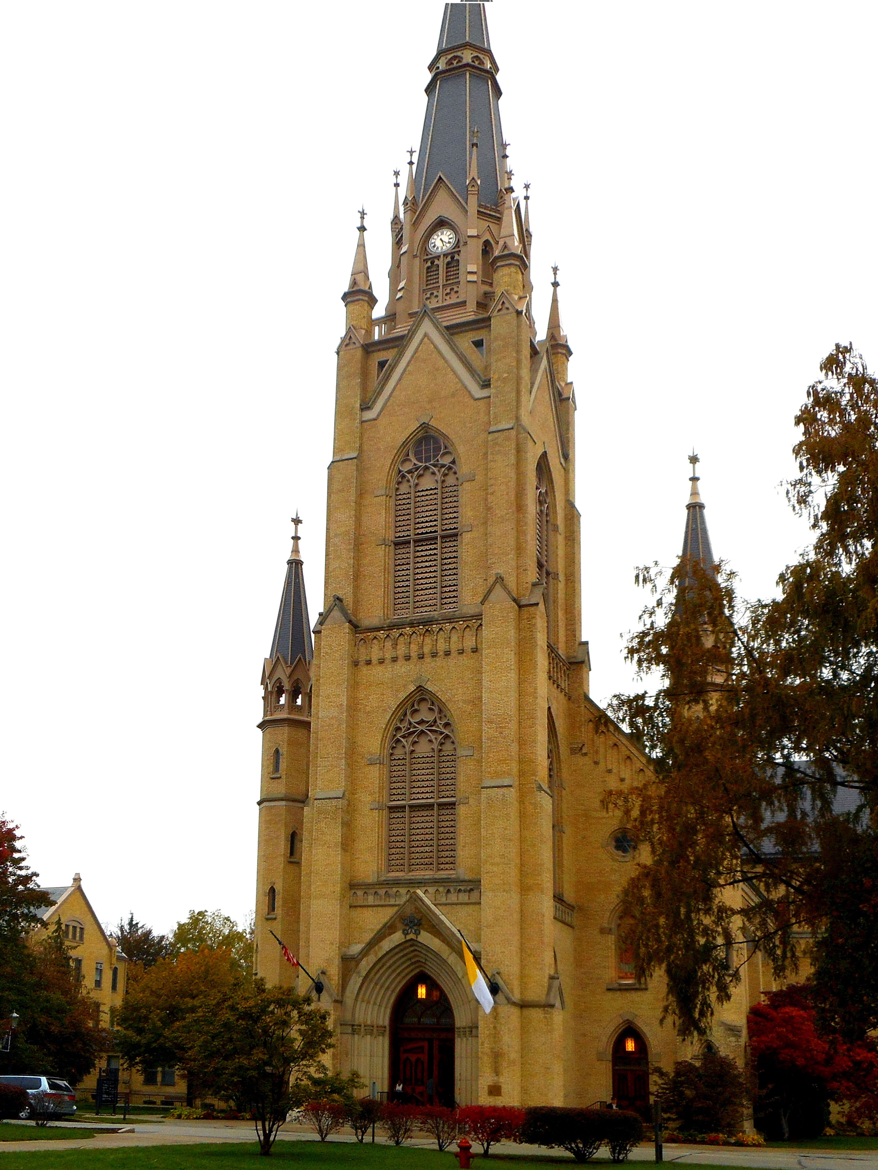 Sacred Heart Basilica, Notre Dame, IN (Exterior)