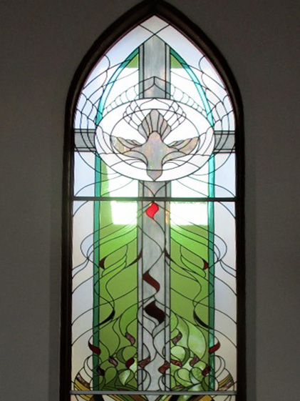 St Mark, Hood River, OR (Holy Spirit window)