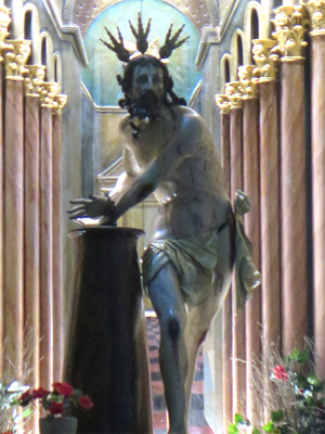 Santo Agostiño, Compostela (Statue)