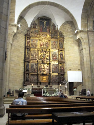 Santa Maria la Real, Zarautz (Interior)