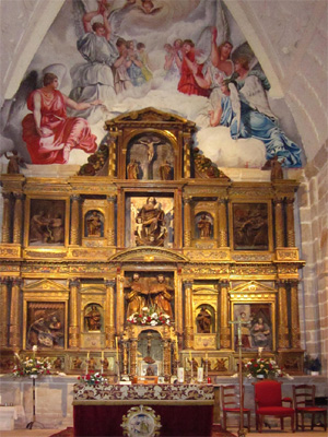 Asunción de Nuestra Señora, Hontoria del Pinar (Altar)